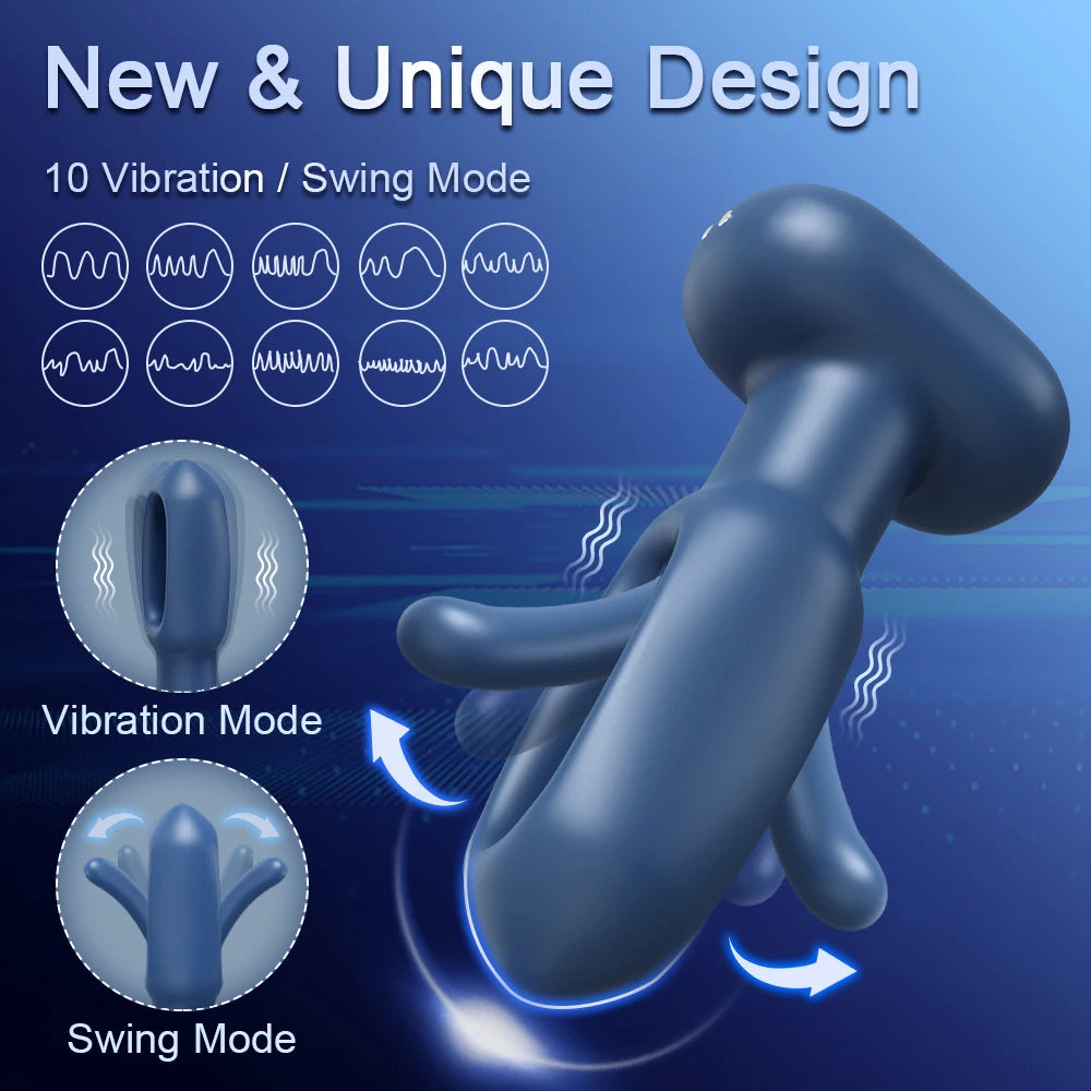 BUTT DESTROYER PRO: PLUG VIBRADOR CONTROL REMOTO