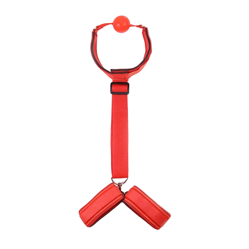 Neck & Wrist Harness 🔗🖤 – Arnés Sumisión Total
