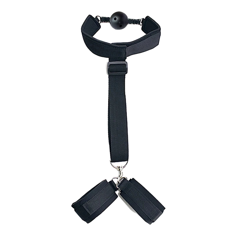 Neck & Wrist Harness 🔗🖤 – Arnés Sumisión Total