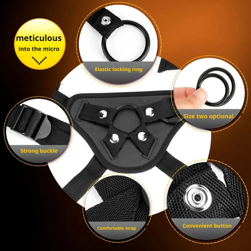 Strap-On Ajustable con Arnés