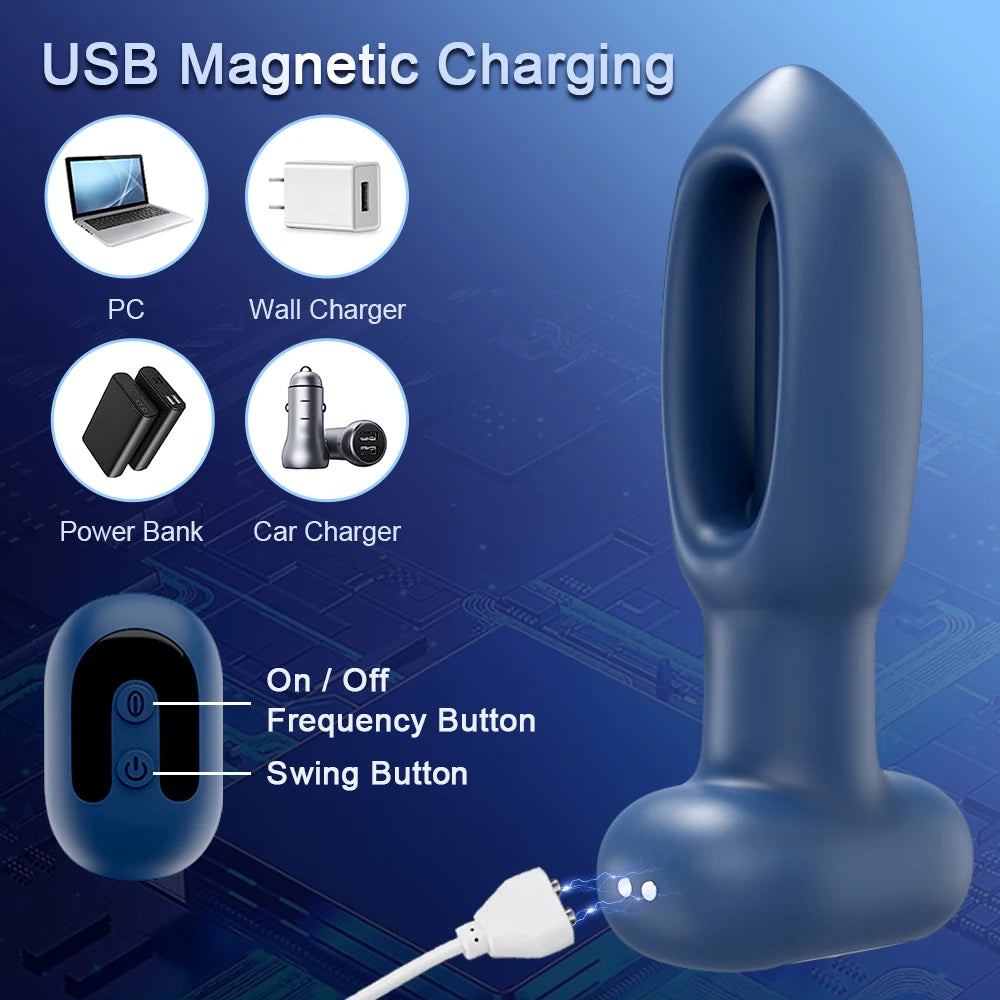 BUTT DESTROYER PRO: PLUG VIBRADOR CONTROL REMOTO