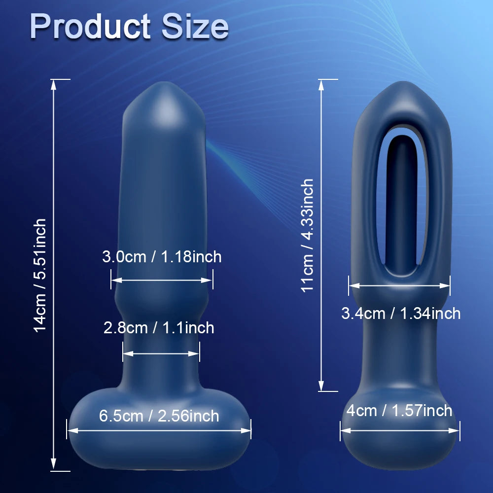 BUTT DESTROYER PRO: PLUG VIBRADOR CONTROL REMOTO