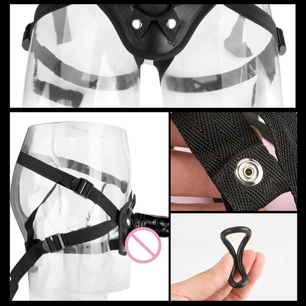 Strap-On Ajustable con Arnés