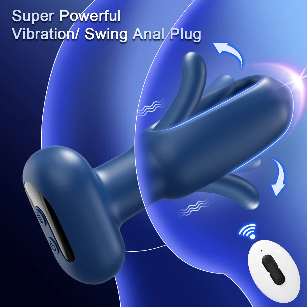 BUTT DESTROYER PRO: PLUG VIBRADOR CONTROL REMOTO